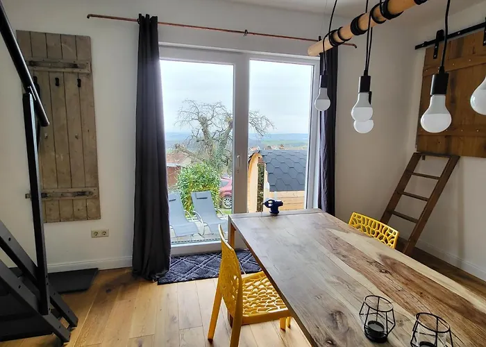 Ferienloft Ottos Werkstatt Mit Saunafass בית נופש